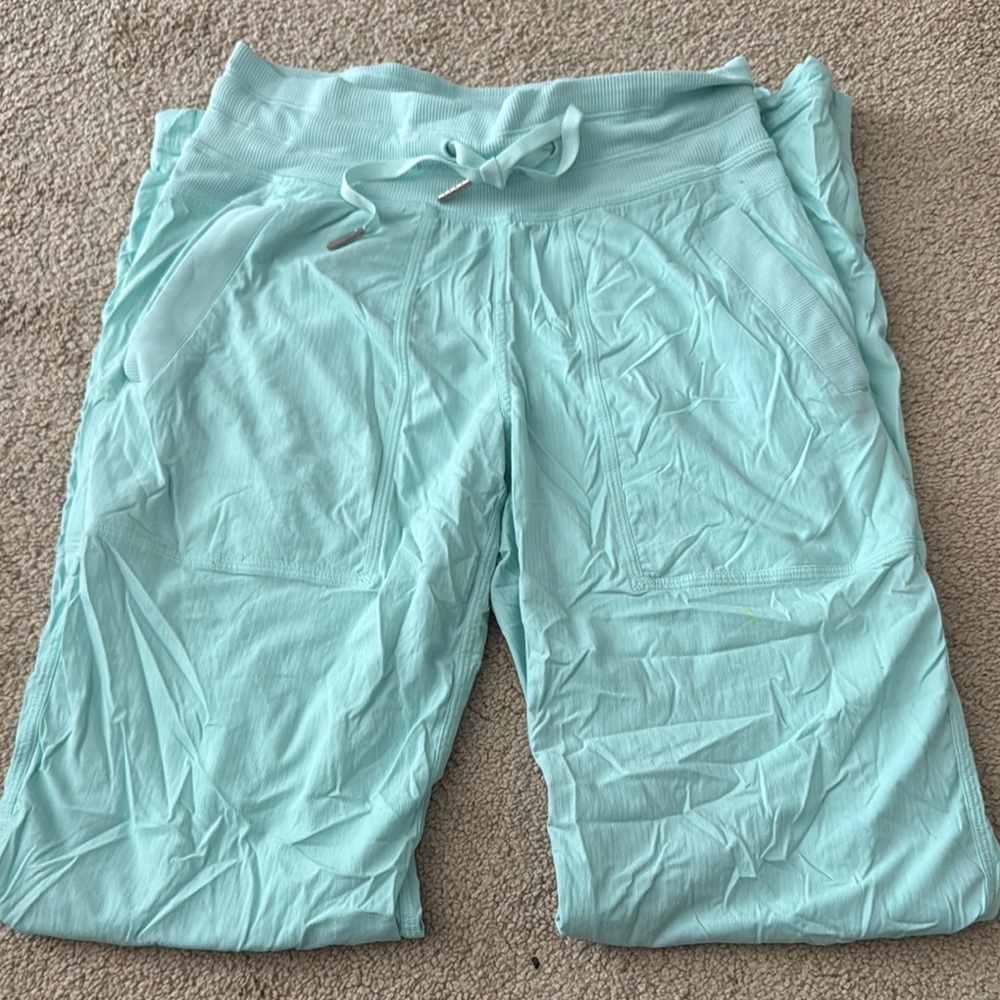 Light Blue Lululemon Dance Studio Joggers
